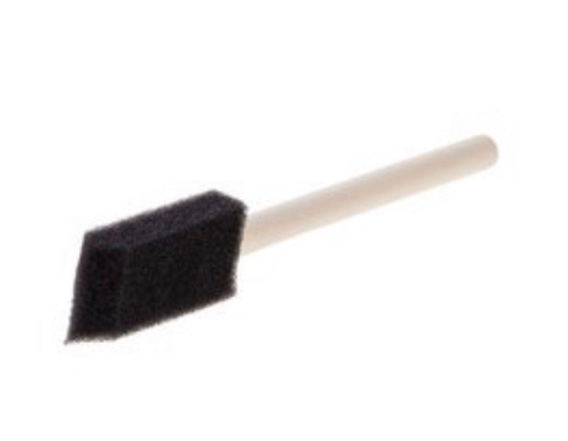 Sponge Paint/Varnish Brush 25mm pack of 5